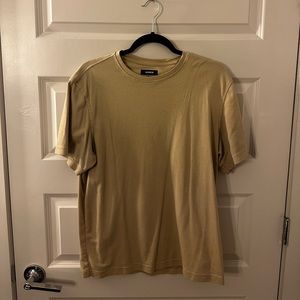 Alfani Tan Short Sleeve Shirt